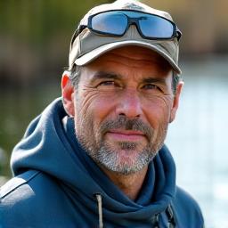 Retrato del guía de pesca Carlos S.