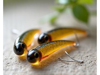 Pequeños señuelos y spinners para Trucha de Anzuelo Azul.